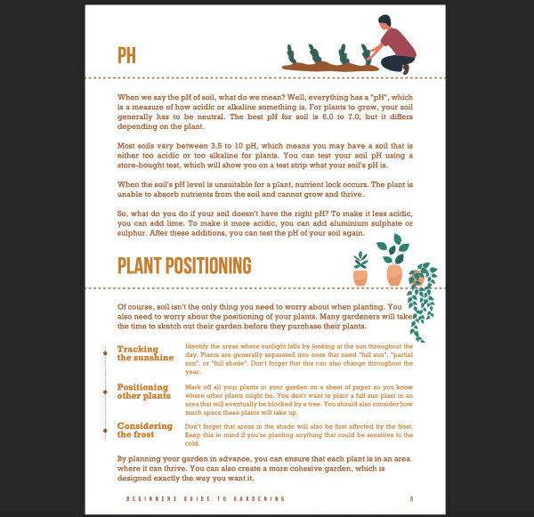 Beginners Guide to Gardening - ph